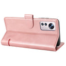 For Xiaomi 12 Classic Wallet Flip Leather Phone Case(Pink)