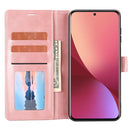For Xiaomi 12 Pro Classic Wallet Flip Leather Phone Case(Pink)