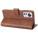 For Xiaomi 12 Pro Classic Wallet Flip Leather Phone Case(Brown)
