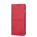 For Motorola Moto G52 4G/G82 5G Cow Texture Magnetic Horizontal Flip Leather Phone Case(Red)