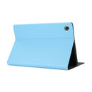 For Lenovo Tab M10 Plus 10.6 3rd Gen 2022 Voltage Craft Texture TPU Flip Leather Tablet Case(Sky Blue)