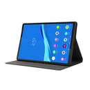 For Lenovo Tab M10 Plus 10.6 3rd Gen 2022 Voltage Craft Texture TPU Flip Leather Tablet Case(Black)
