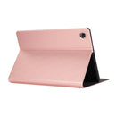 For Lenovo Tab M10 Plus 10.6 3rd Gen 2022 Voltage Craft Texture TPU Flip Leather Tablet Case(Rose Gold)