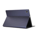 For Lenovo Tab M10 Plus 10.6 3rd Gen 2022 Voltage Craft Texture TPU Flip Leather Tablet Case(Dark Blue)