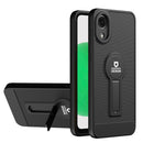 For Samsung Galaxy A03 Core Small Tail Holder TPU+PC Phone Case(Black)
