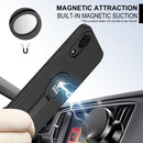 For Samsung Galaxy A03 Core Small Tail Holder TPU+PC Phone Case(Black)