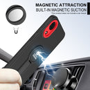 For Samsung Galaxy A03 Core Small Tail Holder TPU+PC Phone Case(Black+Red)