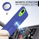 For Samsung Galaxy A03 Core Small Tail Holder TPU+PC Phone Case(Blue+Green)