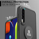 For Samsung Galaxy A50 / A30s / A50s Small Tail Holder TPU+PC Phone Case(Black)