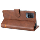 For OPPO A56 5G / A54 4G Classic Wallet Flip Leather Phone Case(Brown)