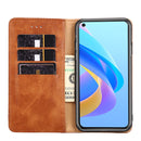 For Samsung Galaxy A03 EU Version 166mm Non-Magnetic Retro Texture Leather Phone Case(Grey)