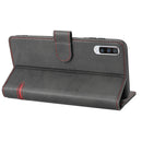 For Samsung Galaxy A70 Classic Wallet Flip Leather Phone Case(Black)