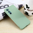 For Motorola Edge 30 Pure Color Liquid Silicone Shockproof Phone Case(Green)