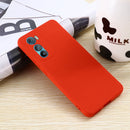 For Motorola Edge 30 Pure Color Liquid Silicone Shockproof Phone Case(Red)