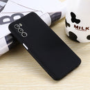 For Motorola Moto G52 4G/G82 Pure Color Liquid Silicone Shockproof Phone Case(Black)