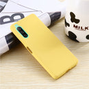 For Sony Xperia 10 IV Pure Color Liquid Silicone Shockproof Phone Case(Yellow)