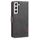 For Samsung Galaxy S22 5G Classic Wallet Flip Leather Phone Case(Black)