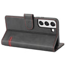 For Samsung Galaxy S22 5G Classic Wallet Flip Leather Phone Case(Black)