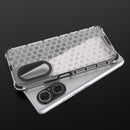 For Honor 50 SE / Huawei nova 9 SE Shockproof Honeycomb PC + TPU Phone Case(Black)
