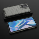 For OnePlus Ace 5G Shockproof Honeycomb PC + TPU Phone Case(Black)