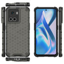 For OnePlus Ace 5G Shockproof Honeycomb PC + TPU Phone Case(Black)