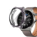 For Huawei Watch GT3 Pro 43mm Electroplating Full Coverage TPU Watch Case(Grey)