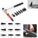 N7 12 in 1 Car Paintless Dent Removal Fender Damage Repair Puller Lifter Arc Crowbar Tools Hook Rods kit