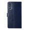 For Motorola Moto G62 5G Y Stitching Horizontal Flip Leather Phone Case(Blue)