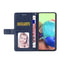 For Motorola Moto G62 5G Y Stitching Horizontal Flip Leather Phone Case(Blue)