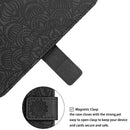For Samsung Galaxy A13 5G Mandala Embossed Flip Leather Phone Case(Black)