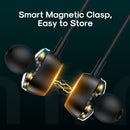 JOYROOM JR-DY01 Neckband Wireless Bluetooth Magnetic Dual Dynamic In-ear Sports Outdoor Earphone(Black)