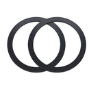 JOYROOM JR-Mag-M3 2 PCS MagSafe Magnetic Iron Sheet Sticker Ring(Black)