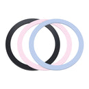 JOYROOM JR-Mag-M3 2 PCS MagSafe Magnetic Iron Sheet Sticker Ring(Black)