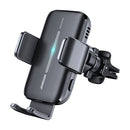 JOYROOM JR-ZS245 Car Air Outlet 15W Wireless Charger Phone Holder(Black)