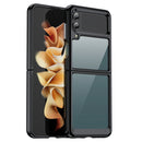 For Samsung Galaxy Z Flip4 5G Colorful Series Acrylic + TPU Phone Case(Black)