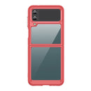 For Samsung Galaxy Z Flip4 5G Colorful Series Acrylic + TPU Phone Case(Red)