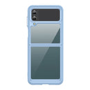 For Samsung Galaxy Z Flip4 5G Colorful Series Acrylic + TPU Phone Case(Blue)