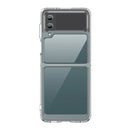 For Samsung Galaxy Z Flip4 5G Colorful Series Acrylic + TPU Phone Case(Transparent)