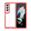 For Samsung Galaxy Z Fold4 5G Colorful Series Acrylic + TPU Phone Case(Red)
