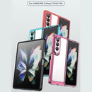 For Samsung Galaxy Z Fold4 5G Colorful Series Acrylic + TPU Phone Case(Red)