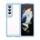 For Samsung Galaxy Z Fold4 5G Colorful Series Acrylic + TPU Phone Case(Blue)