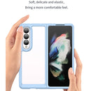 For Samsung Galaxy Z Fold4 5G Colorful Series Acrylic + TPU Phone Case(Blue)