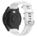 For Garmin Descent G1 / Forerunner 745/945/935 / Approach S62 Solid Color Silicone Watch Band(White)