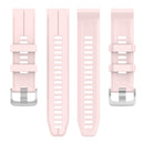 For Garmin Descent G1 / Forerunner 745/945/935 / Approach S62 Solid Color Silicone Watch Band(Light Pink)