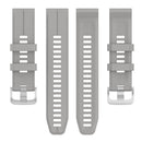 For Garmin Descent G1 / Forerunner 745/945/935 / Approach S62 Solid Color Silicone Watch Band(Light Grey)