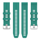 For Garmin Descent G1 / Forerunner 745/945/935 / Approach S62 Solid Color Silicone Watch Band(Pine Green)