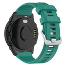 For Garmin Descent G1 / Forerunner 745/945/935 / Approach S62 Solid Color Silicone Watch Band(Pine Green)