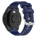 For Garmin Descent G1 / Forerunner 745/945/935 / Approach S62 Solid Color Silicone Watch Band(Midnight Blue)