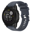 For Garmin Descent G1 / Forerunner 745/945/935 / Approach S62 Solid Color Silicone Watch Band(Rock Cyan)