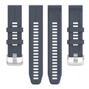 For Garmin Descent G1 / Forerunner 745/945/935 / Approach S62 Solid Color Silicone Watch Band(Rock Cyan)